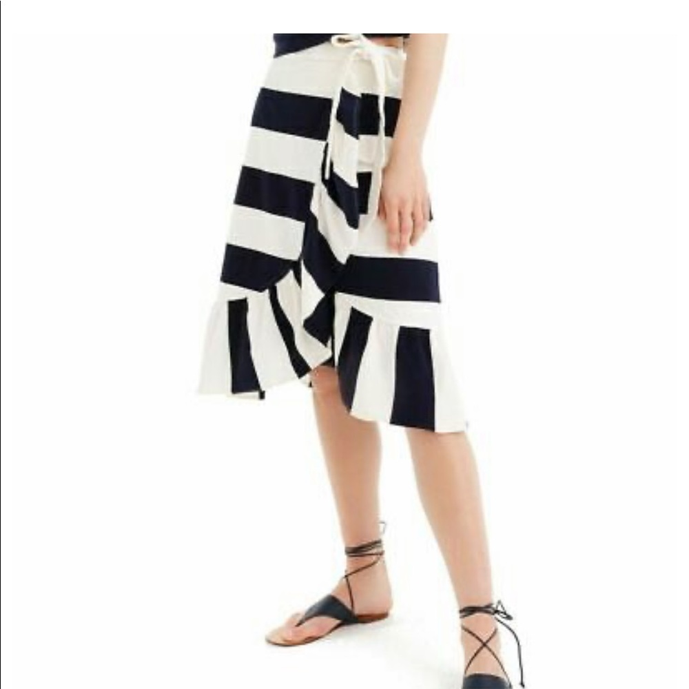 J-Crew Rigby Knit Wrap Skirt